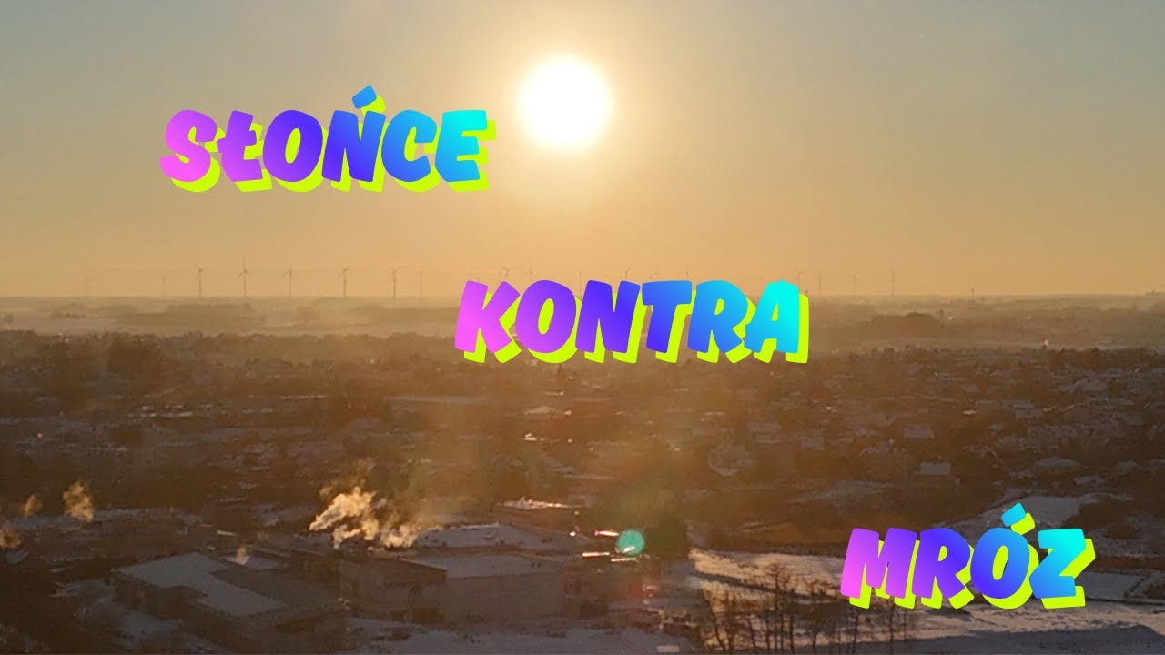 Słońce kontra mróz