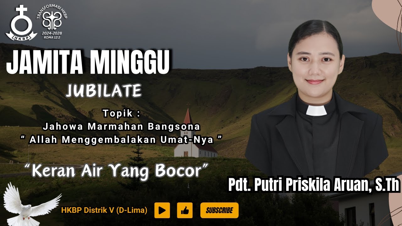 Jamita Minggu | Yehezkiel 34 : 11 - 16