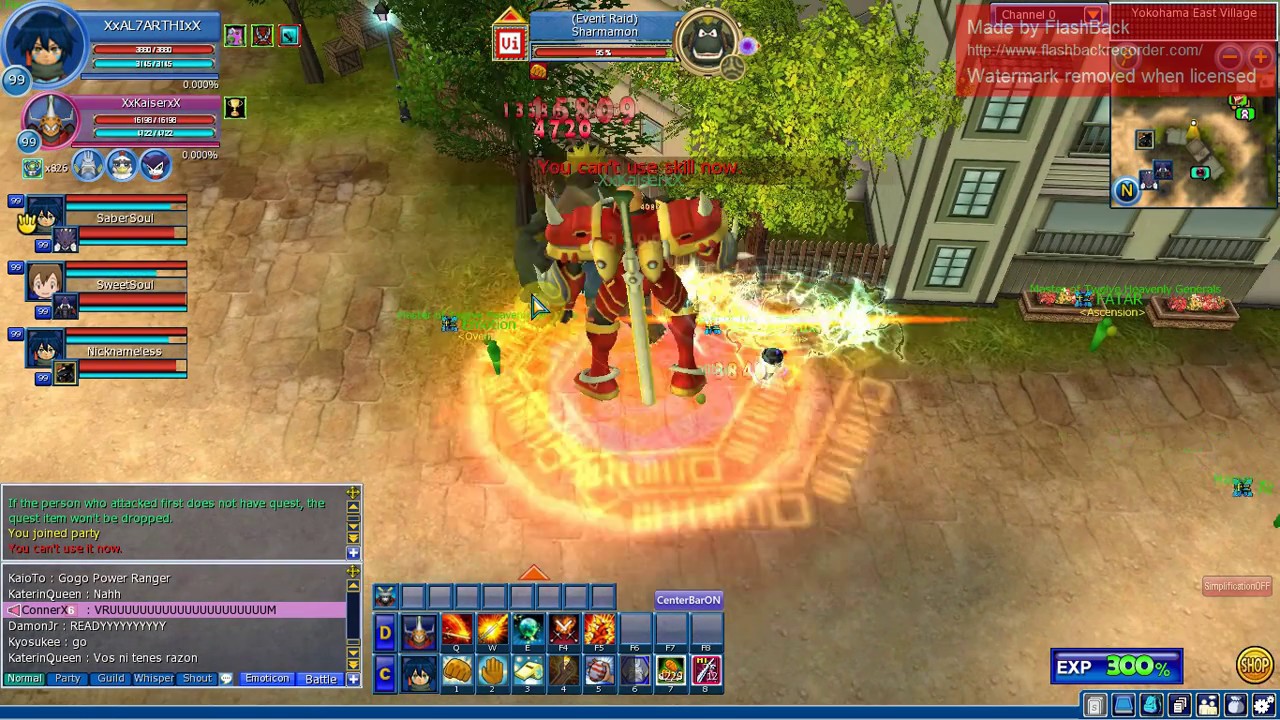 Sharmamon Raid