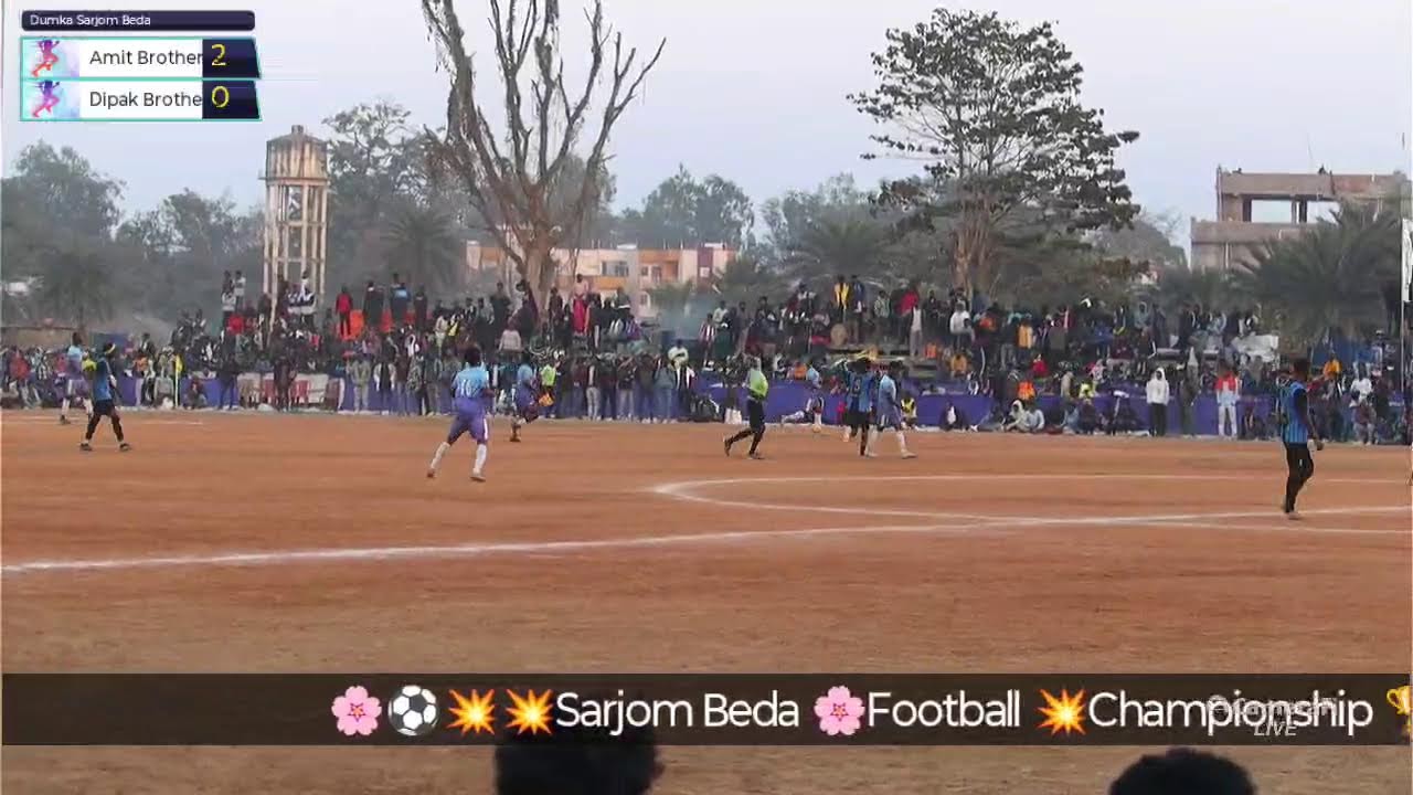 2nd Day|| Dumka sarjom Beda football Championship 🏆 2026 live|| 1st Prize Winning 500000 2nd 4Lc