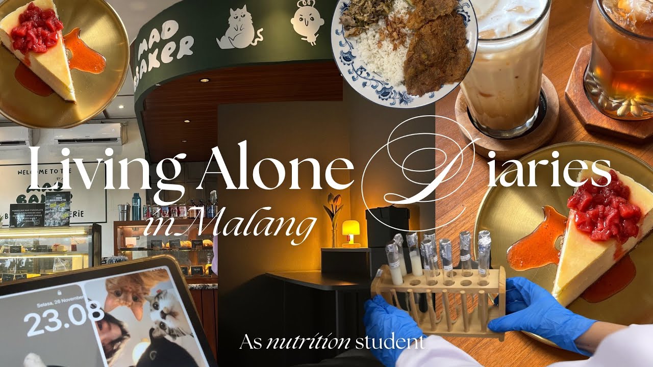 Living Alone Diaries! | as nutrition student mlg🫖🧻🕯️