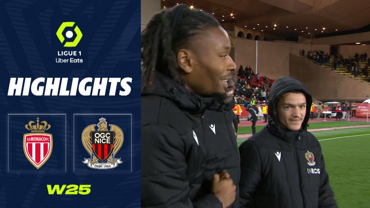 AS MONACO - OGC NICE (0 - 3) - Highlights - (ASM - OGCN) / 2022-2023