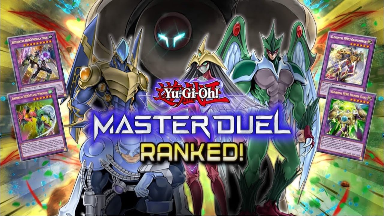 1 TURN WIN! - The #1 GOD TIER Elemental HERO Fusion Deck - Yu-Gi-Oh Master Duel Ranked Gameplay!