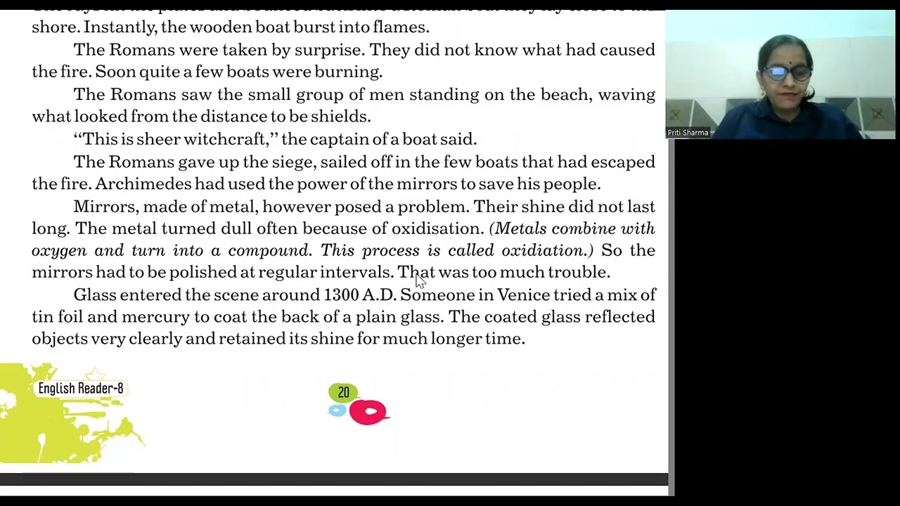 CH 3 MIRRORS  FACTS & FANTACY
