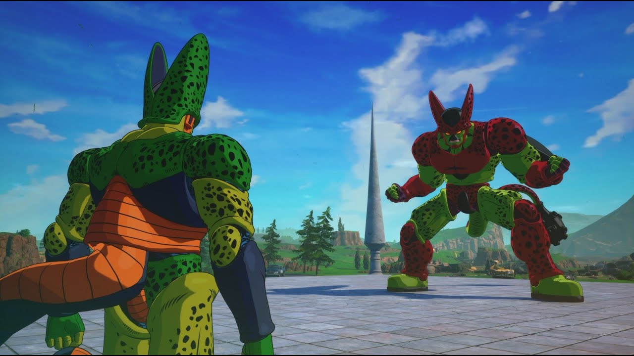 Dragon Ball Sparking Zero - Semi-Perfect Cell VS Cell Max