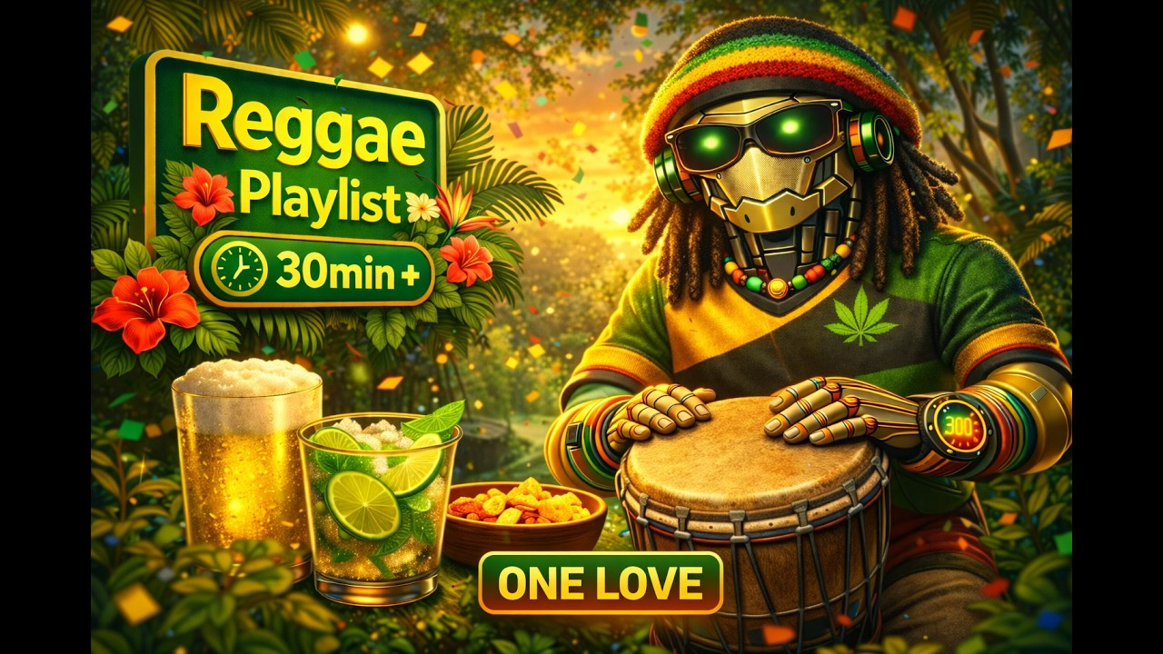 ESSA PLAYLIST DE REGGAE VAI MELHORAR SEU DIA 🌞 Reggae Good Vibes | IA