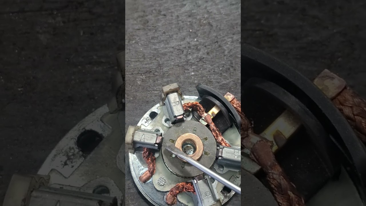 Um segredo para  montar porta escova do motor de partida do ecosport.