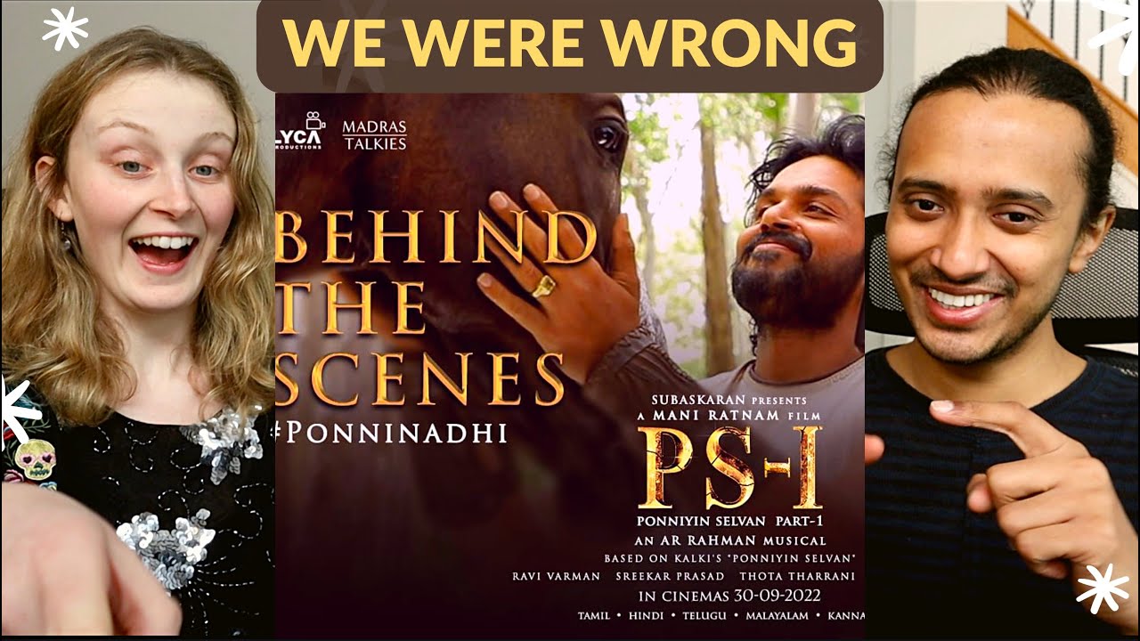 Ponni Nadhi Behind The Scenes Reaction | Ponniyin Selvan | Karthi | BTS