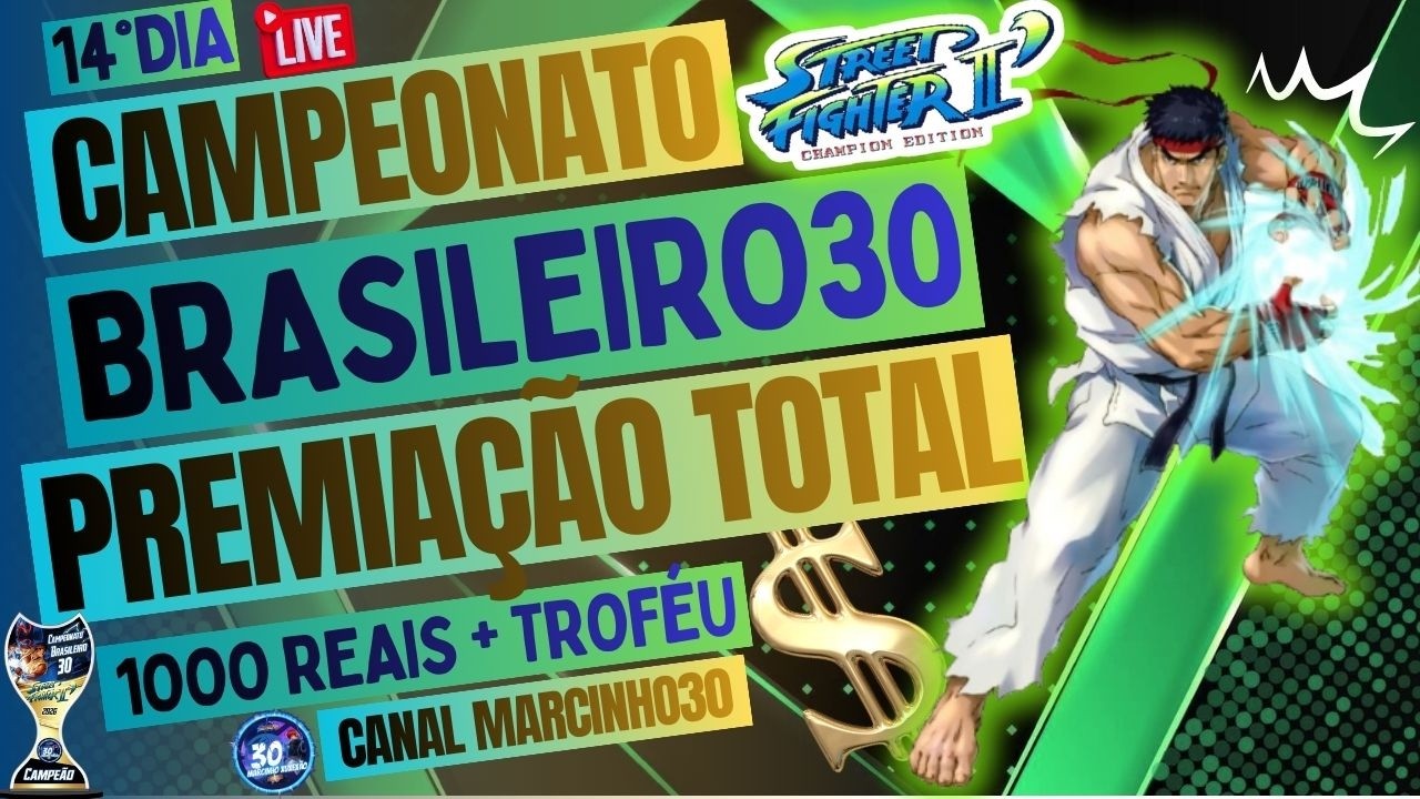 SEMI-FINAL BESTFIGTER  X RAC | Flavio.RyU 14°DIA CAMPEONATO BRASILEIRO 30 STREET FIGHTER