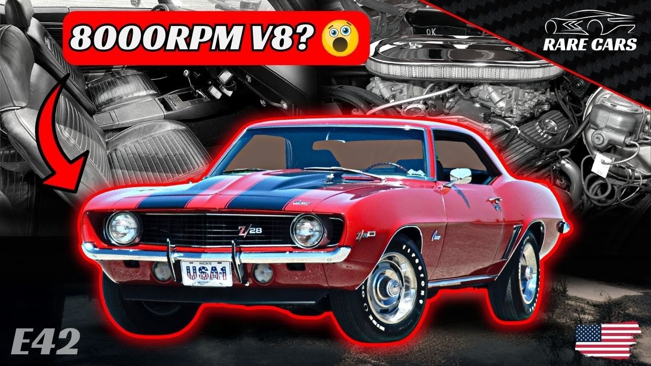 РЕДКИЙ Camaro 302ci Screamer, которого боялись «Мустанги» — Camaro Z28 1967–1969 годов