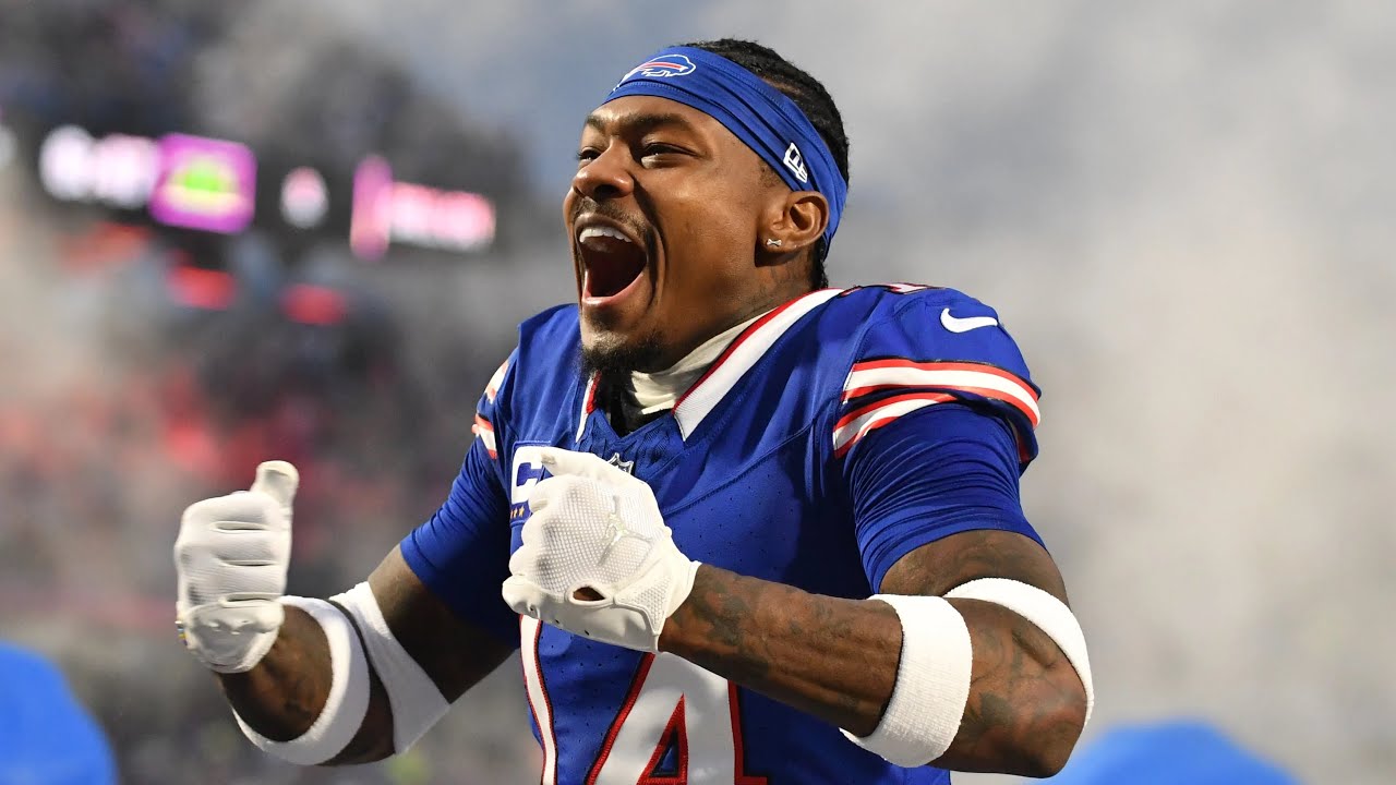 Bills Stefon Diggs Rare High Quality Clips for Edits! (Upscaled with Topaz)