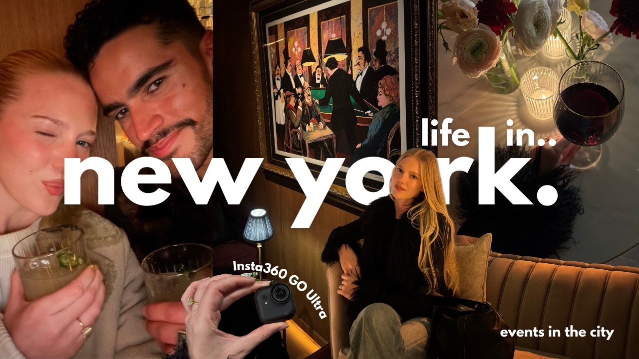 NEW YORK VLOG 🗽✨ Bryant Park, Viral Food Spots, Brand Events & MORE..