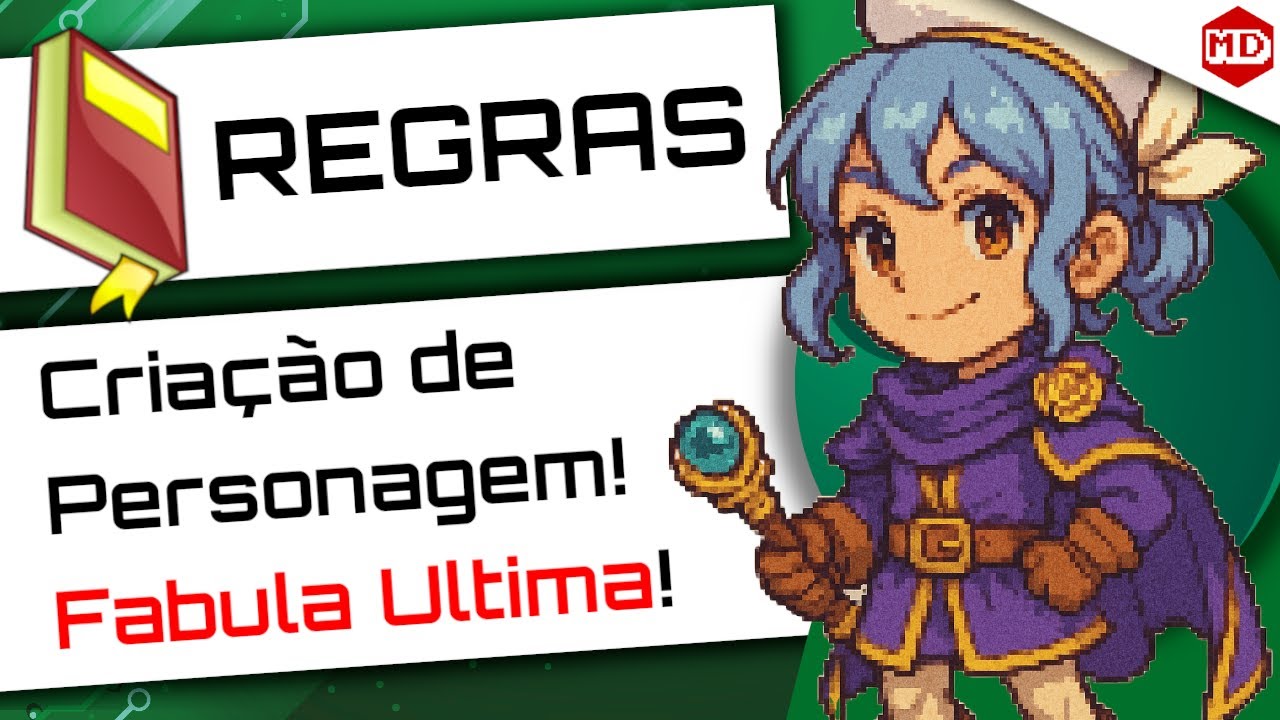 Como Criar um Personagem no Fabula Ultima | Passo a Passo Completo