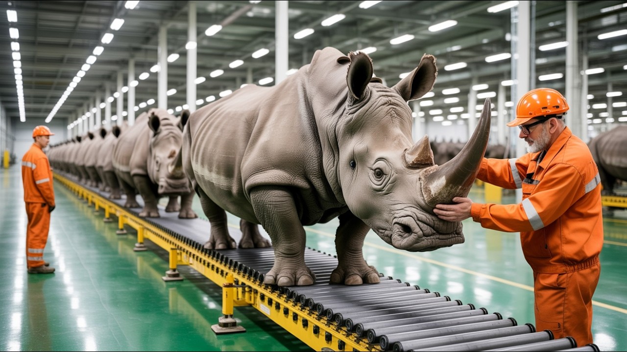 Inside the Rhino Leather Factory &mdash; How Massive Hides Become Ultra-Durable Luxury Material