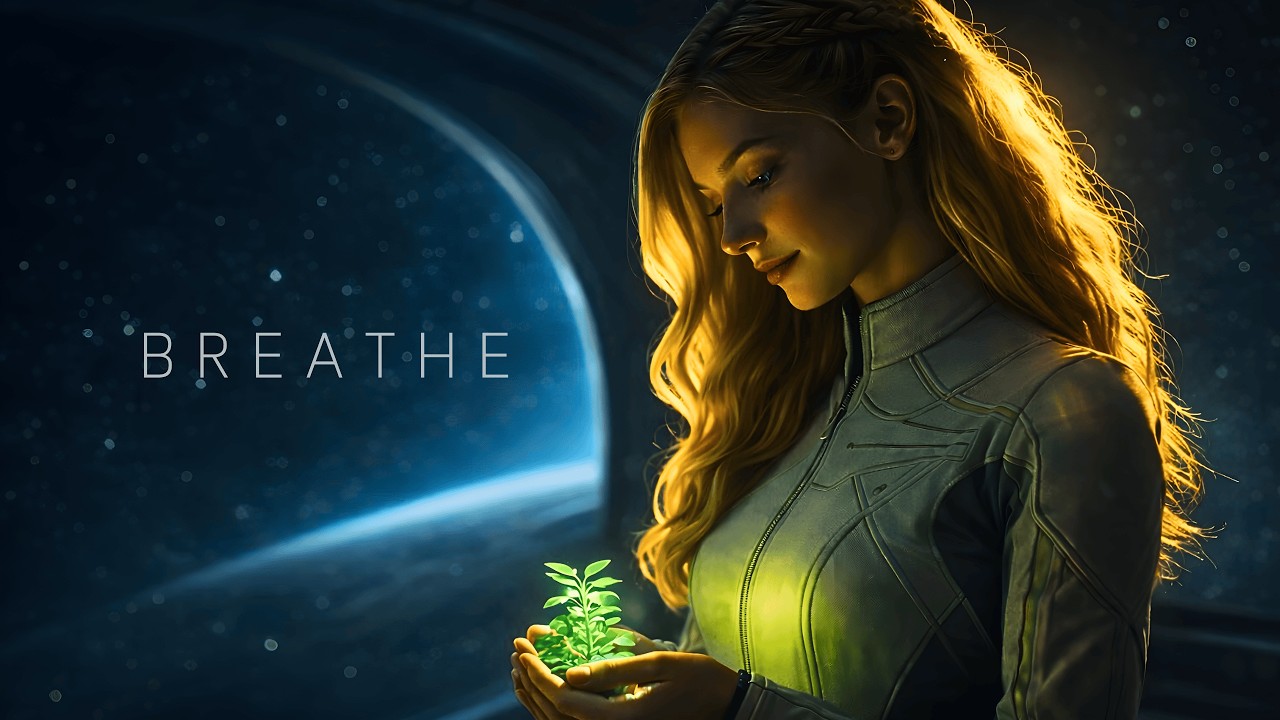 Sci Fi | Deep space | She Grows a Silent World in Orbit | AI Music Video