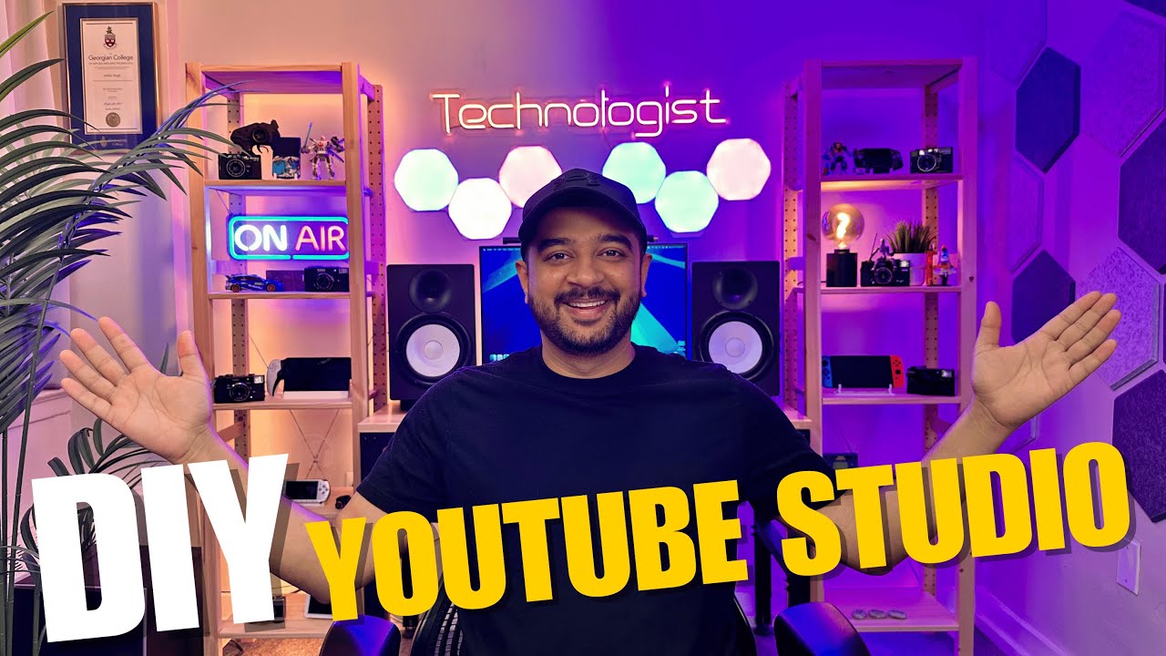 Easy DIY Home YouTube Studio Setup!!!