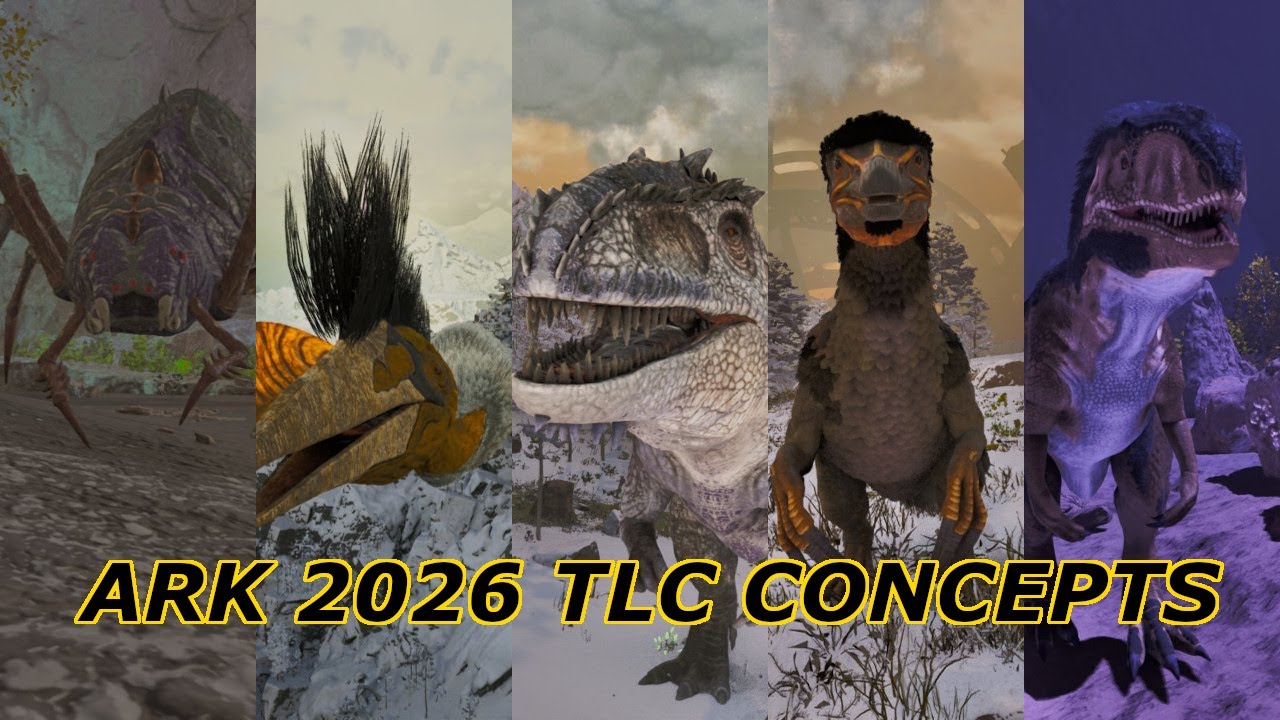 I Made TLC Concepts for Ark Ascended