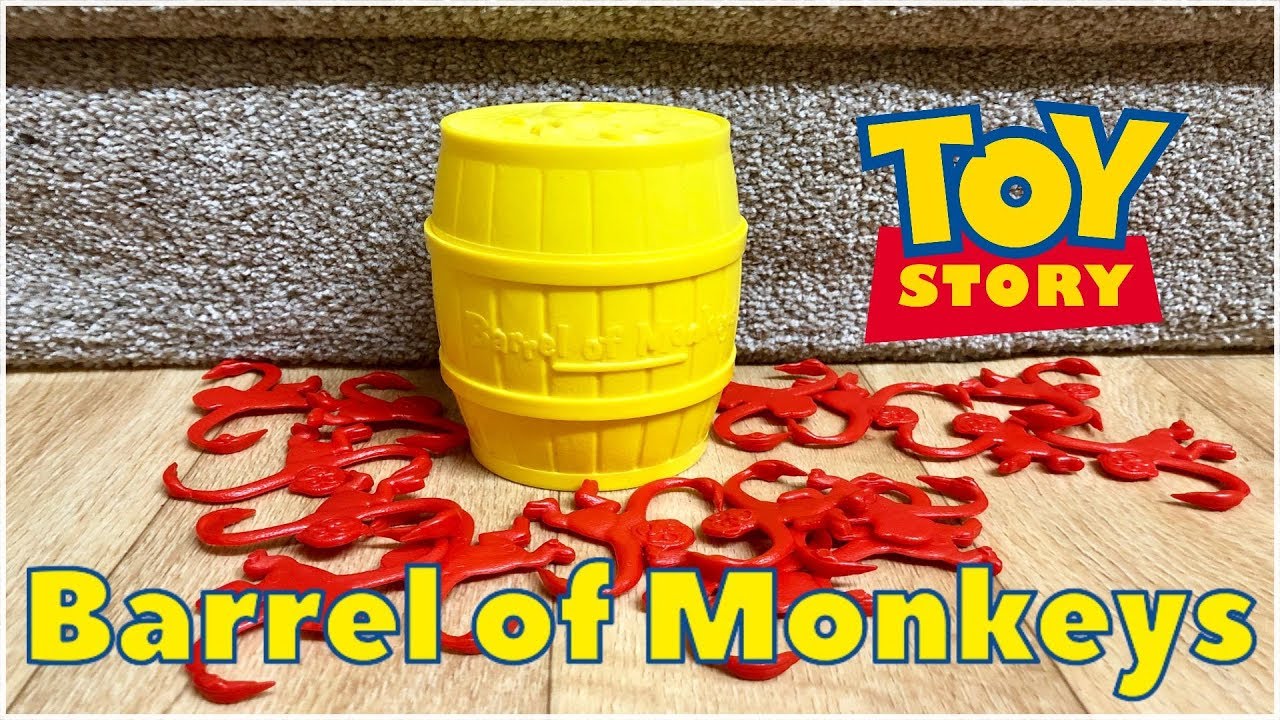 Milton Bradley Barrel Of Monkeys Toy Story Review