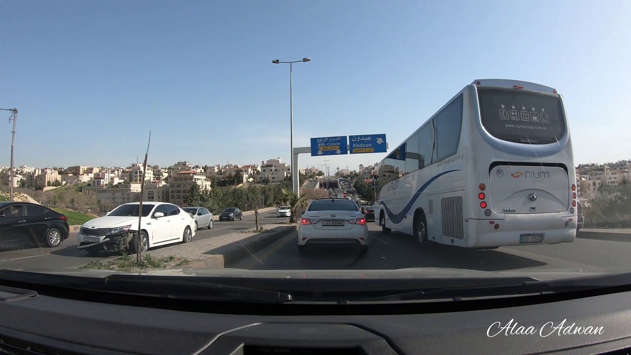 4K Time Lapse in Amman - Jordan
