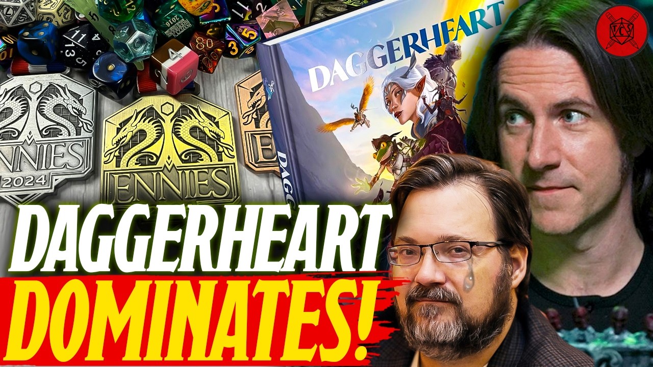 Daggerheart доминирует на RPG Awards, в то время как Cosmere и MCDM остаются незамеченными?!