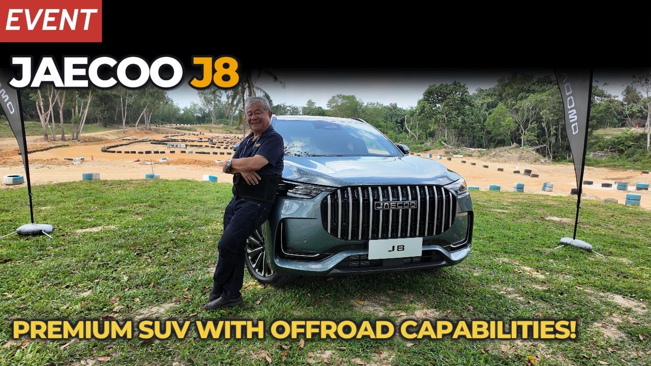 Jaecoo J8 AWD - OFFROAD TRIAL @ SEPANG | YS Khong Driving