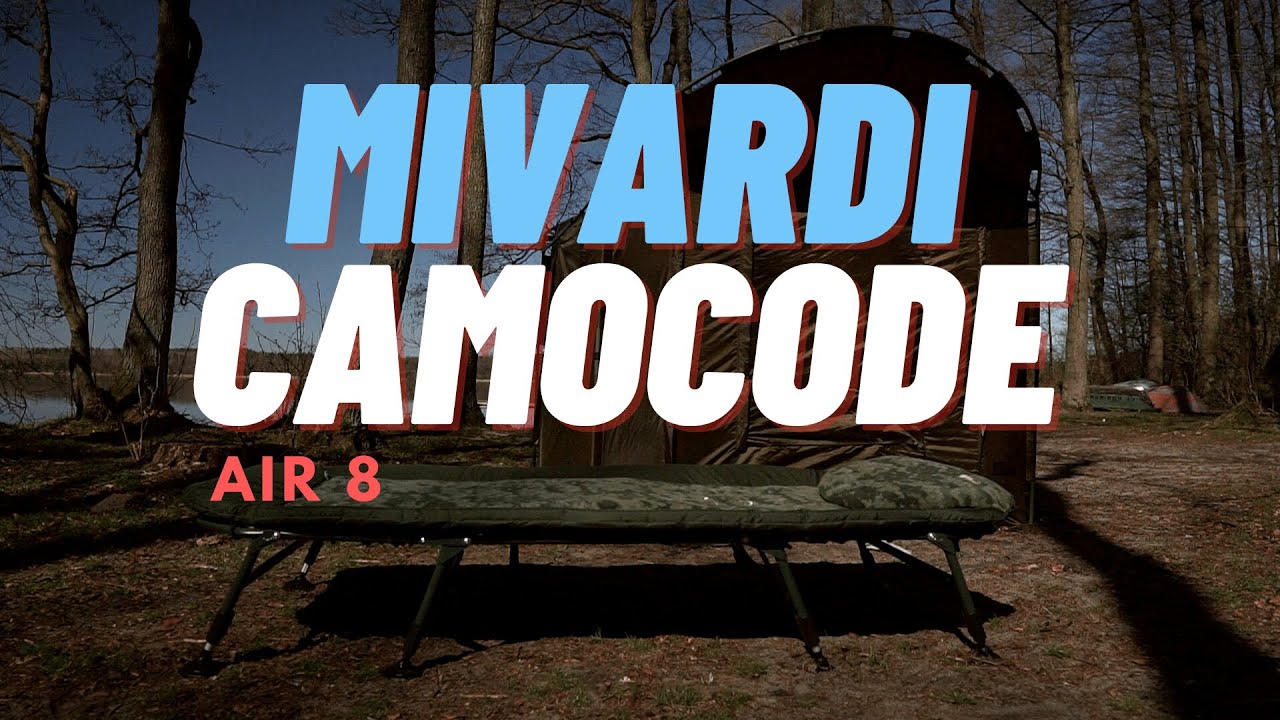 Prezentujemy łóżko karpiowe Mivardi Camo Code Air 8