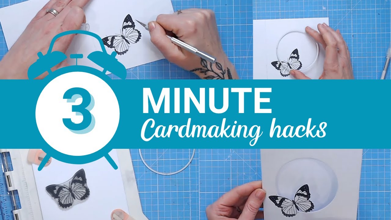 3 Minute Cardmaking Hack - Create a Unique Shaped Aperture!