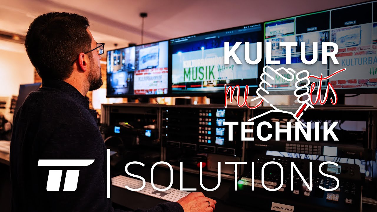 Kultur erlebbar machen: Unsere Techniklösungen im Kulturbahnhof (TT | Solutions)