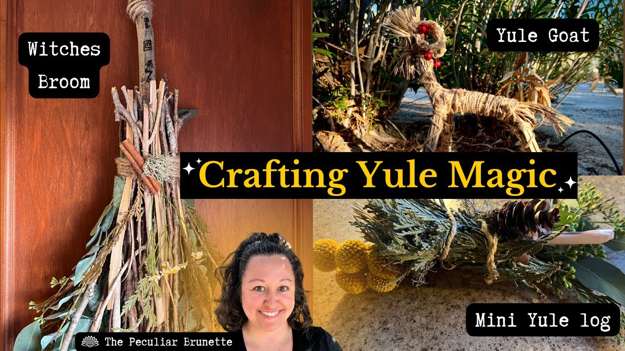 CRAFTING YULE MAGIC: Pagan Christmas DIYs for Any Climate