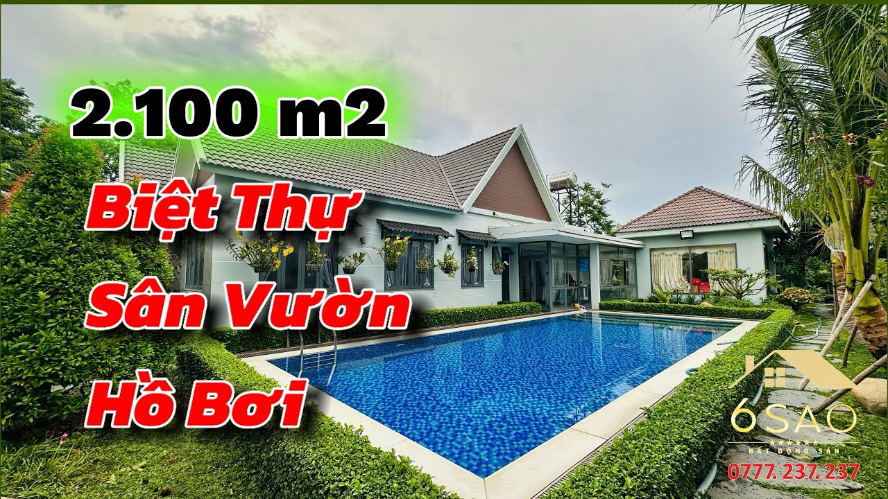 Biệt thự 2.100m2 giảm 13 tỷ ngay Tân Phú Trung , Bệnh Viện Xuyên Á | BDS 6 Sao