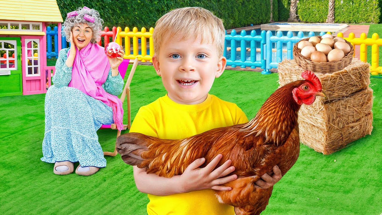 Kids Helping Grandma Story