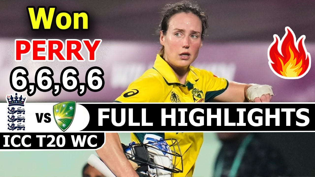 England W Vs Australia W Full Highlights | ICC Women's T20 World Cup 2026 | ENG Vs AUS Highlights