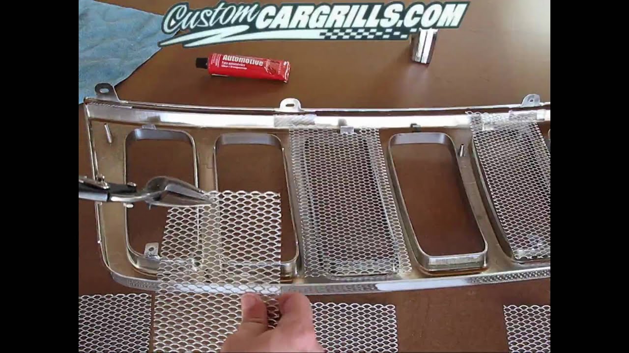 customcargrills.com Adhesive Installation