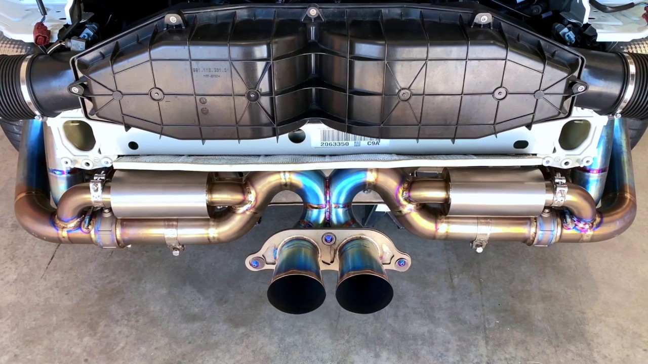 JCR Titanium Valved Race Pipe - Interior / Exterior