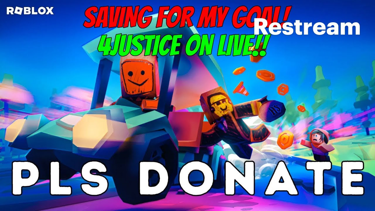 🔴 PLS DONATE LIVE | Saving for my birthday and donate robux to people 💰