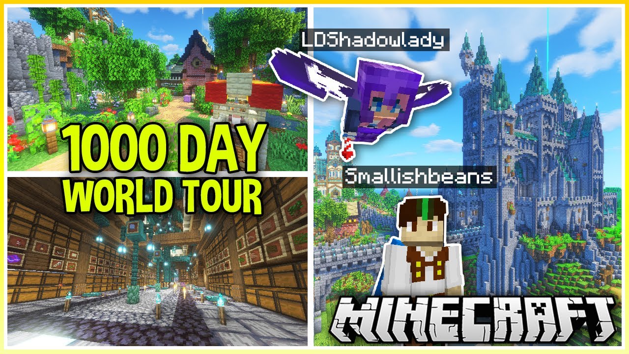 1000 Day Minecraft World Tour ft 
