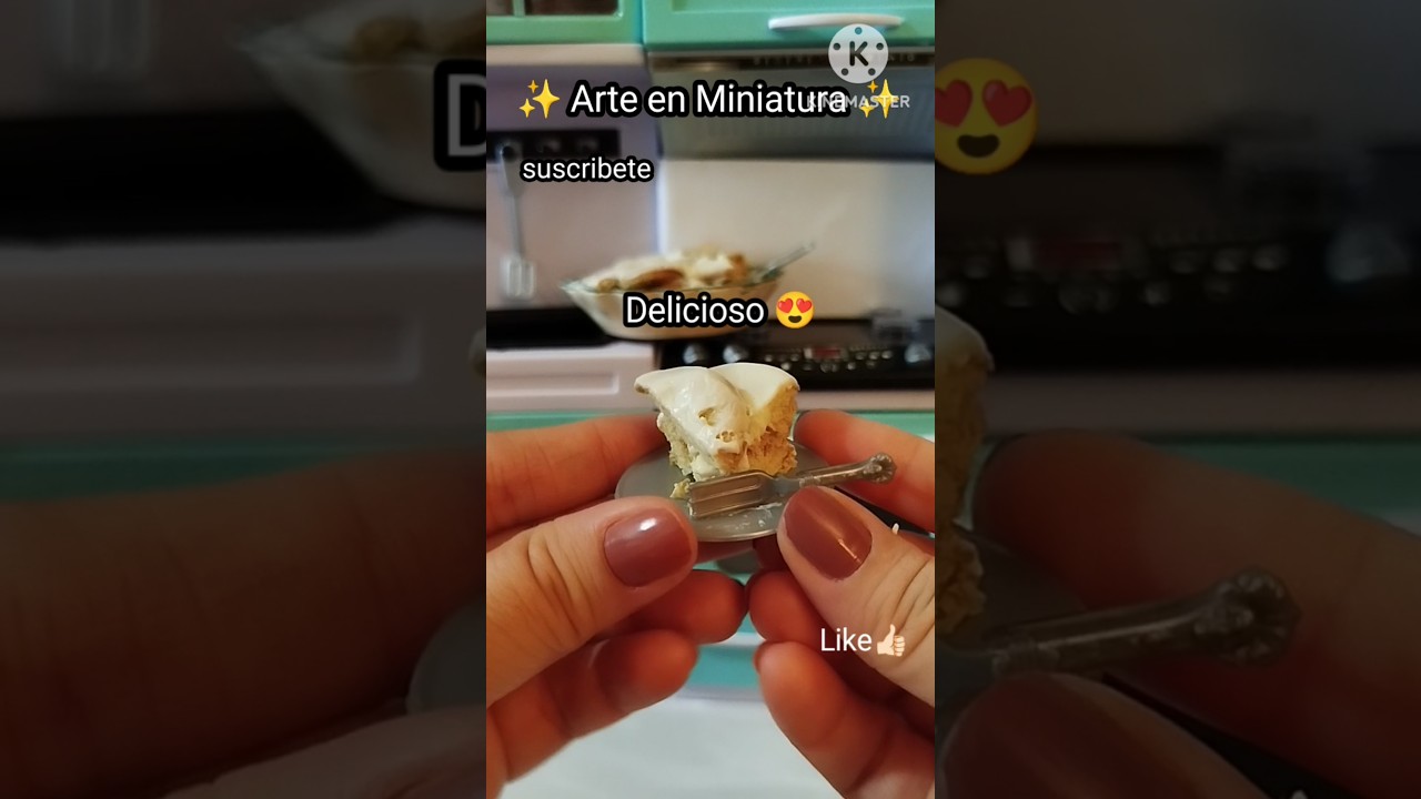 postre de galleta/ Miniature food 