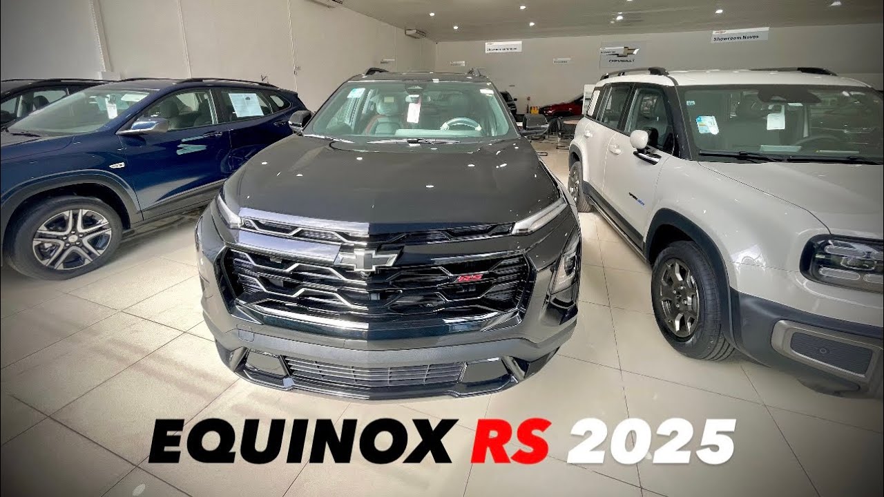 CHEVROLET EQUINOX RS 2025 | 1.5 Turbo de 177cv e Teto-Solar Panorâmico - FERRAZ GARAGE BR