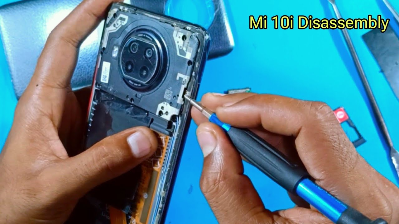 Mi 10i 5G disassembly  // redmi mi 10i back panel