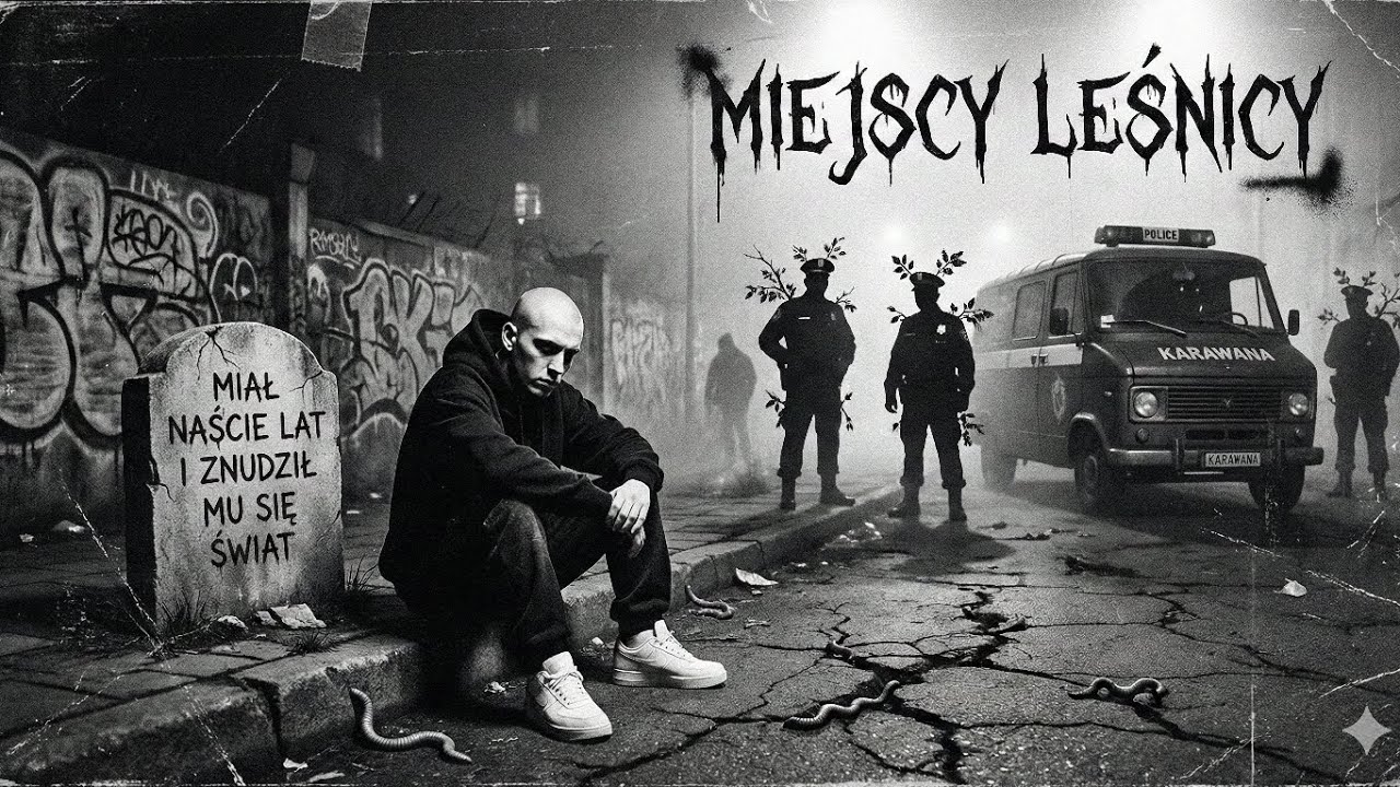 MIEJSCY LEŚNICY (Labirynt Cieni) &ndash; Psycho Rap w stylu Kaliber 44 | Suno AI