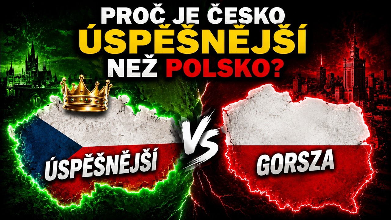 Proč je Česko &uacute;spě&scaron;něj&scaron;&iacute; než Polsko? | Dlaczego Czechy są lepsze od Polski?