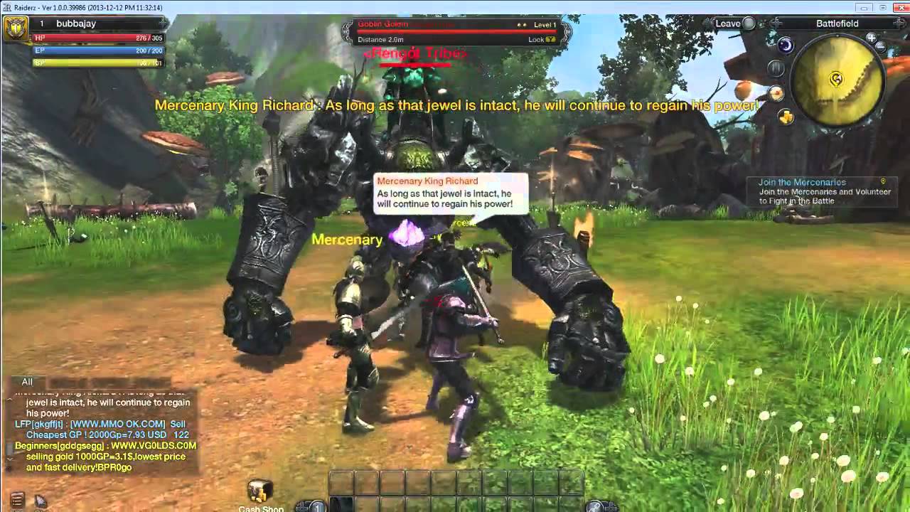 RaiderZ Tutorial Mission - First Look