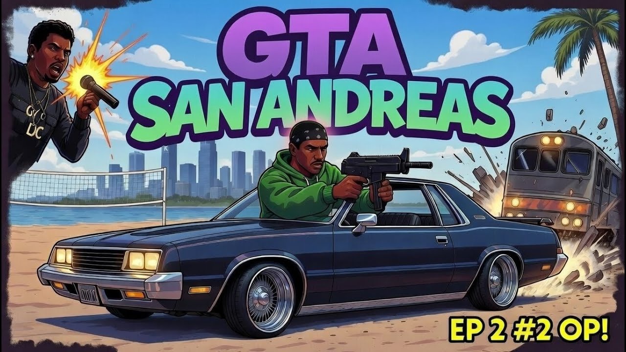 👉 GTA San Andreas EP 2 | OG Loc, Train Mission & Grove Street