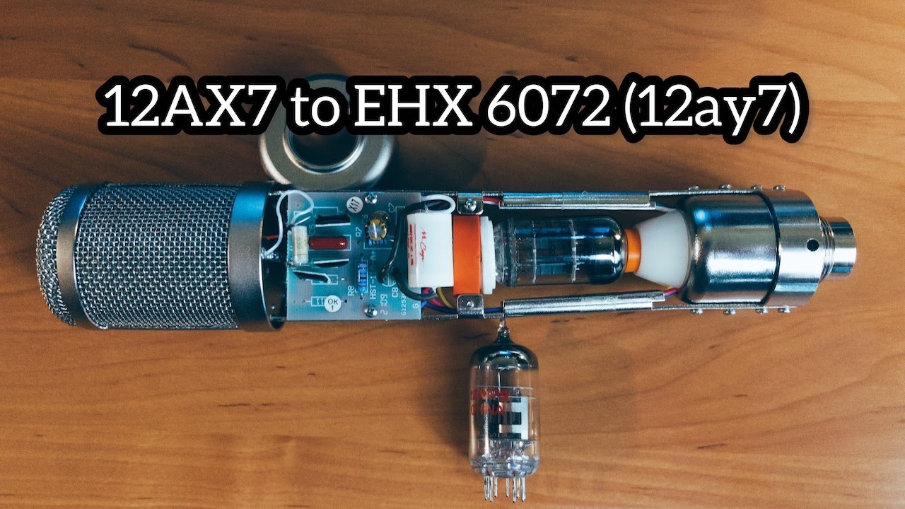 How to Change Tube in Avantone CV-12 and Apex 460