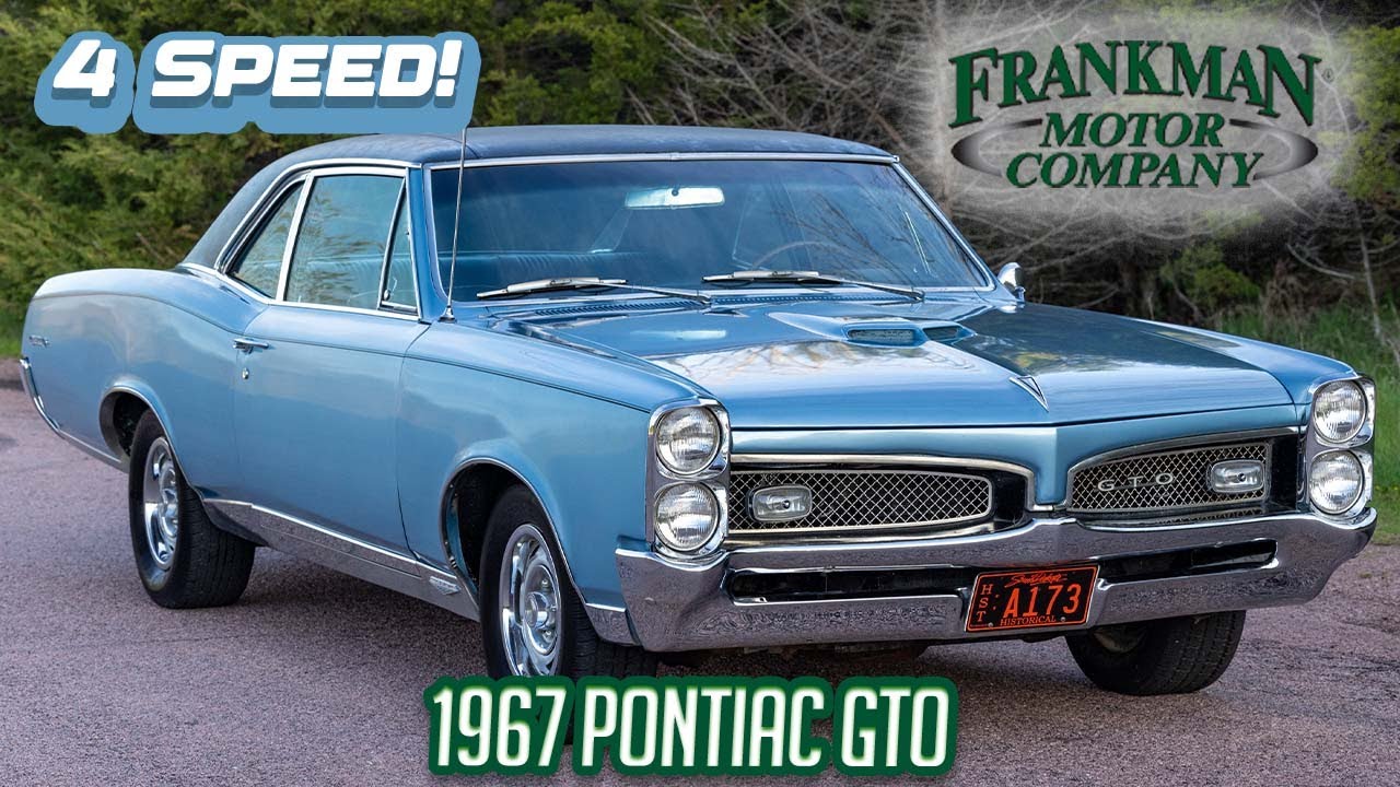 Unleash the Power: 1967 GTO 4-Speed 6.5 Litre - Frankman Motor Company - Walk Around & Driving