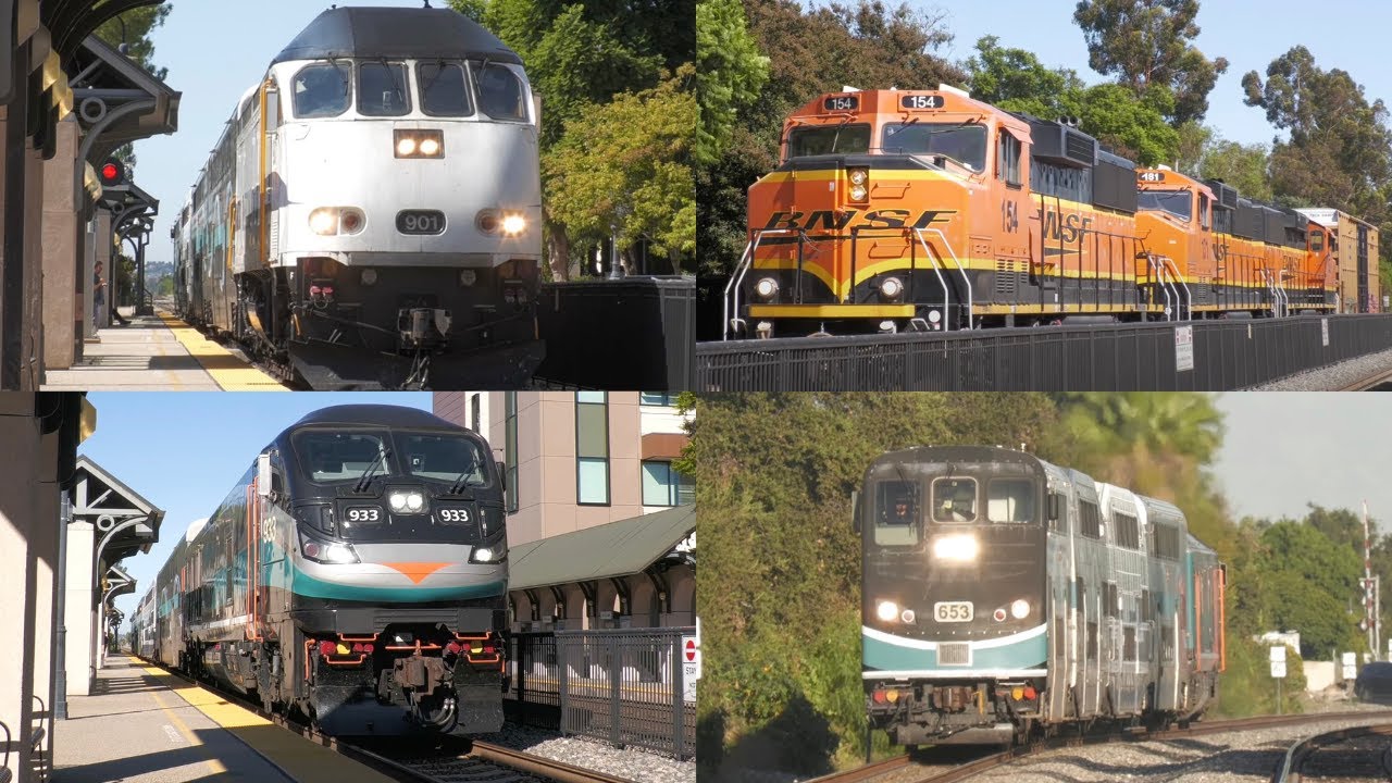 Railfanning Claremont, CA 10/6/2023