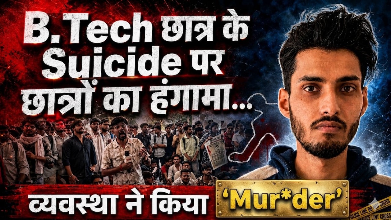 DDU: B.Tech छात्र के Suicide पर छात्रों का हंगामा... व्यवस्था ने किया 