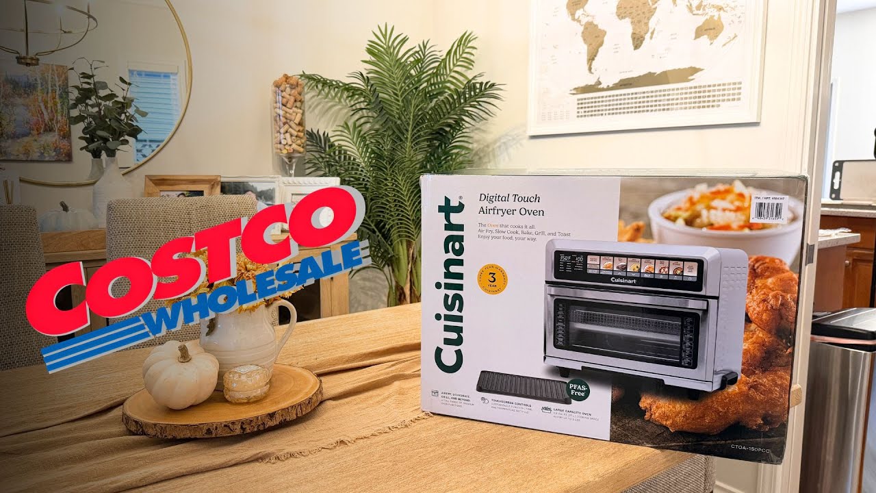 Najlepsza frytkownica powietrzna?! Recenzja piekarnika Costco Cuisinart Digital Touch Air Fryer! ...