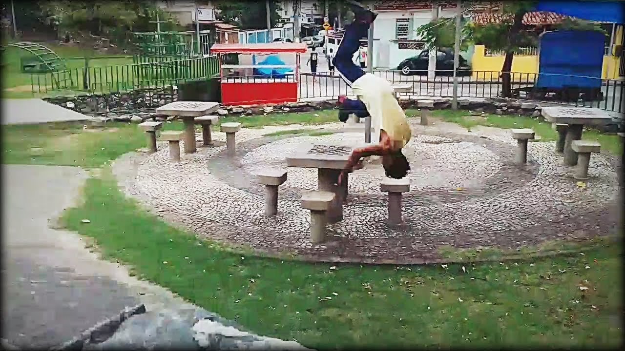 Treino de Parkour e Freerunning - 2 (mandei webster e apredi o Double kong)