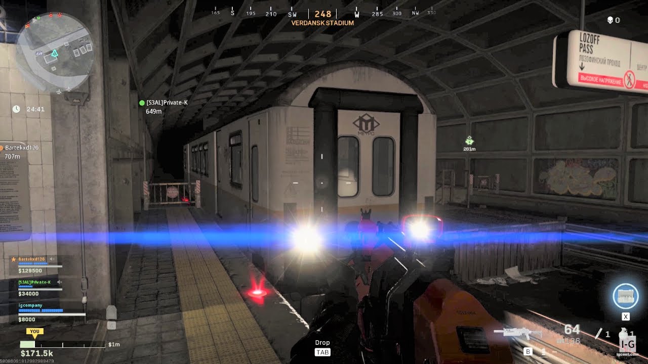 Subway - Call of Duty: Warzone